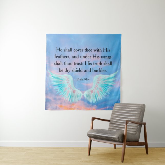 Psalm 91:4  tapestry (In Situ)