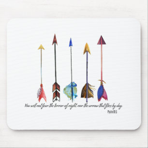 Psalm 91 Arrow Mouse Pad