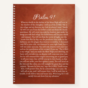 Psalm 91 for Protection Notebook