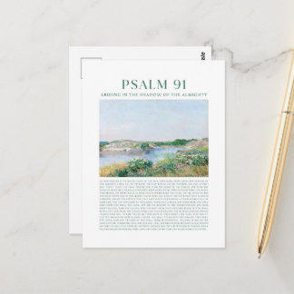 Psalm 91  postcard