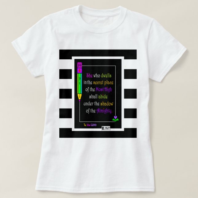 Psalm 91 T-Shirt (Design Front)