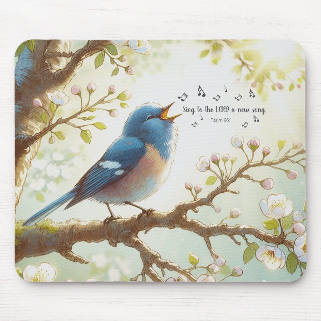 Psalm 96:1 mouse pad (Front)