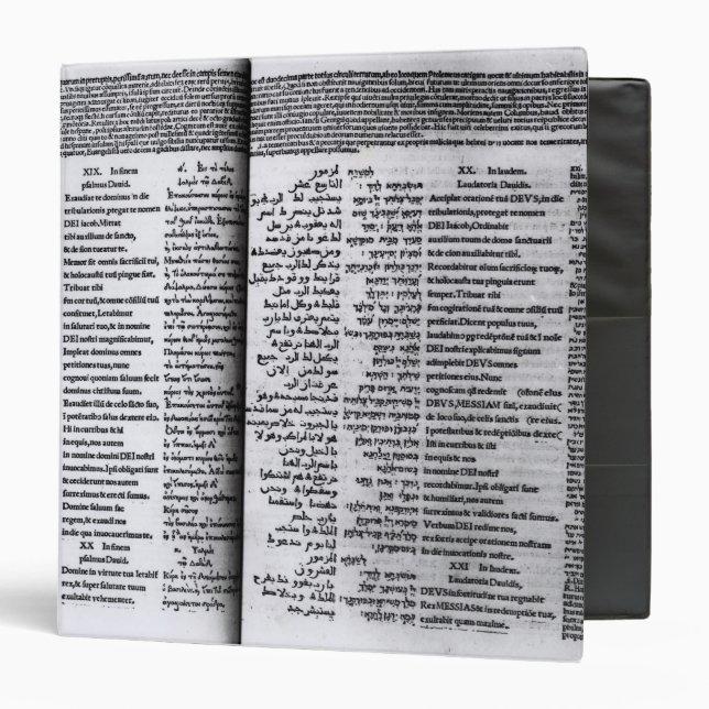 Psalm of David: Psalterim Octaplums, 1516 Binder (Front/Inside)