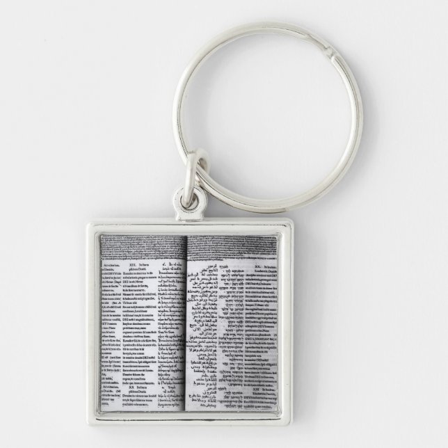 Psalm of David: Psalterim Octaplums, 1516 Keychain (Front)