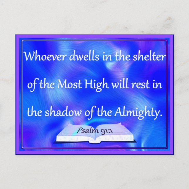 Psalmist' shelter postcard (Front)