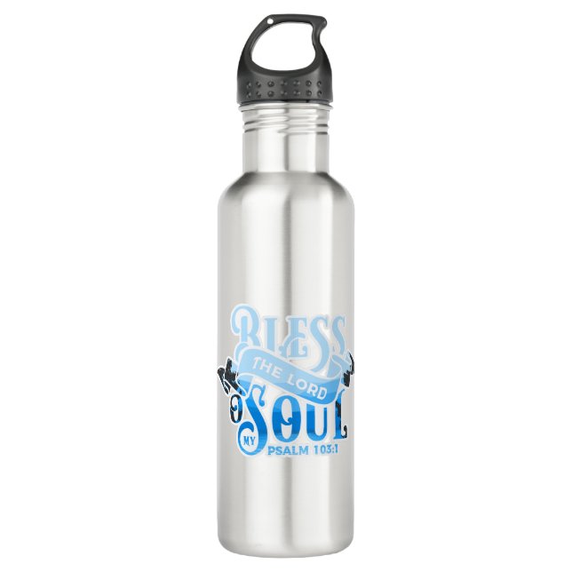 Psalms 103 Christian Design 710 Ml Water Bottle (Front)