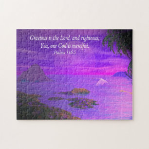 Psalms 116:5 jigsaw puzzle