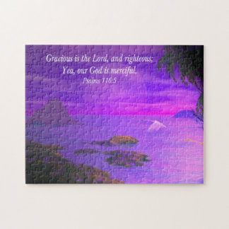 Psalms 116:5 jigsaw puzzle