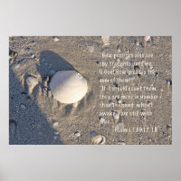 Psalms 139: 17-18 Print, Shell Version