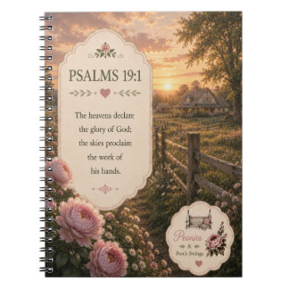 Psalms 19:1 Notebook