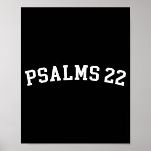 Psalms 22  poster