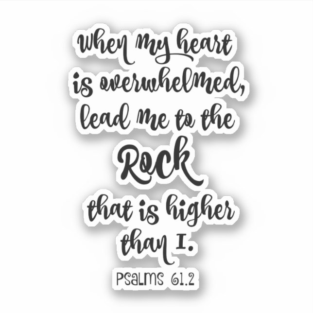 Psalms Bible Verse (Front)