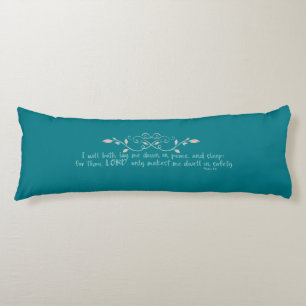 Psalms Bible Verse Body Pillow