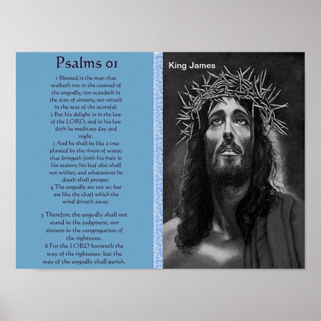 Psalms chapter 01 Posters 4 (Front)