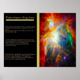 Psalms chapter 01 Posters 6