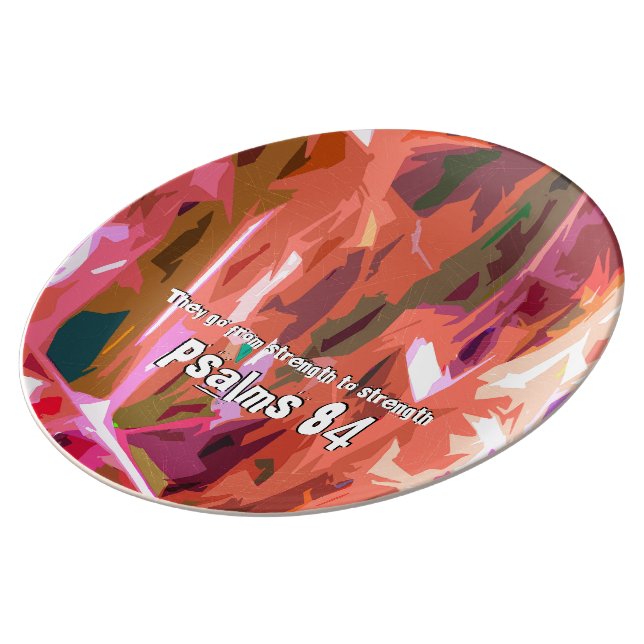 Psalms chapter 84 plate (Side)