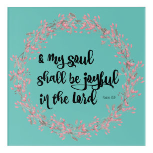 joy bible verse art