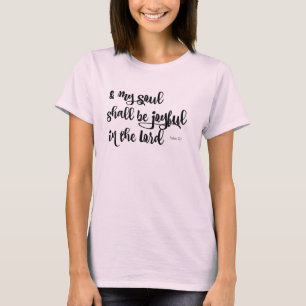 Psalms Joy Bible Verse T-Shirt