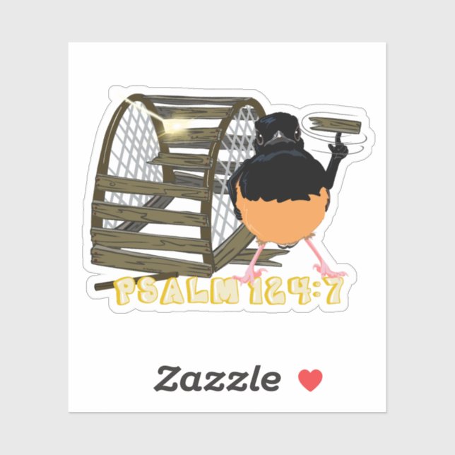 Psalms—White Rumped Shama (Sheet)