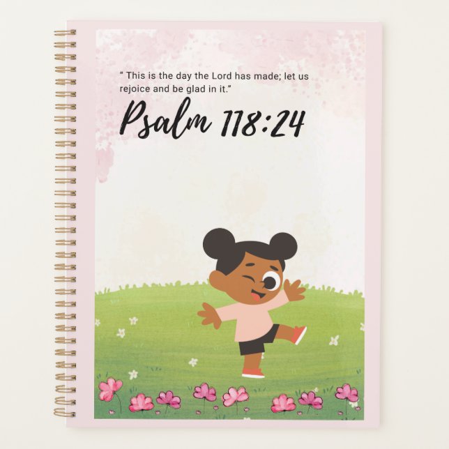 Psaume 118:24 Joyful Scripture Planner (Devant)