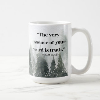 Psaume 119:160 JW 2023 Année Texte Mug