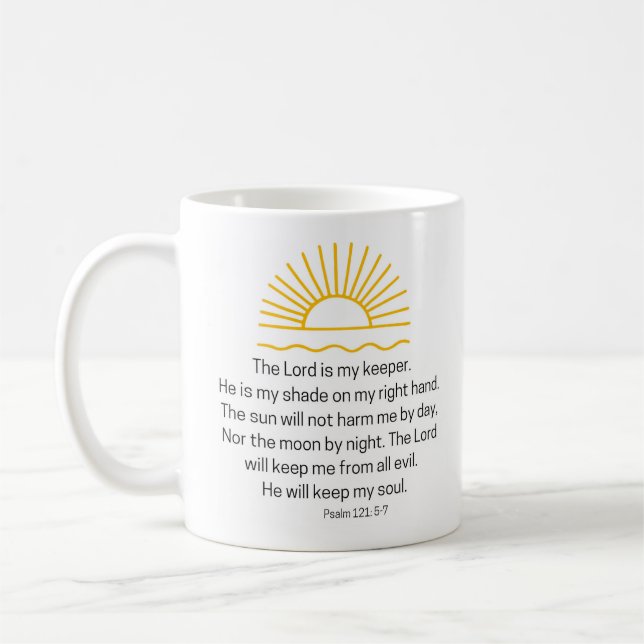 Psaume 121 Café Mug (Gauche)