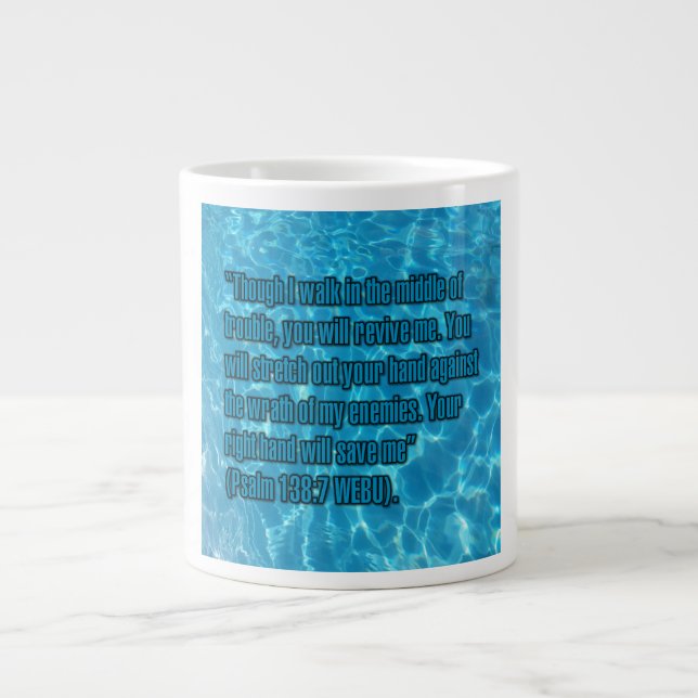 Psaume 138:7 WEBU Mug (Devant)