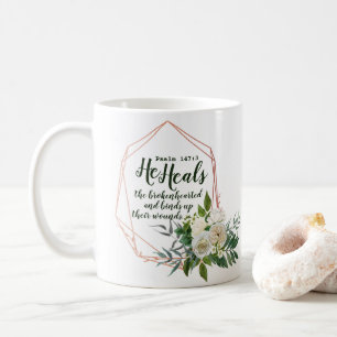 Psaume 147:3 Mug de café
