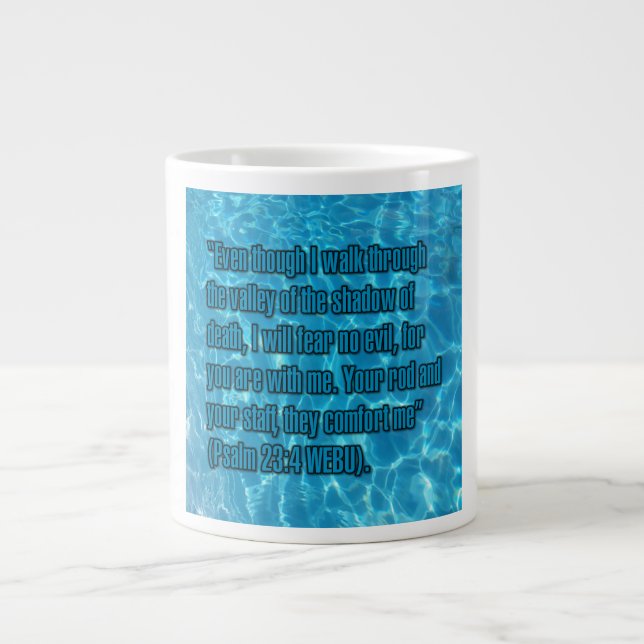 Psaume 23:4 WEBU Mug (Devant)