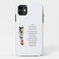Psaume 23, Chanson de David, coque iphone botaniqu