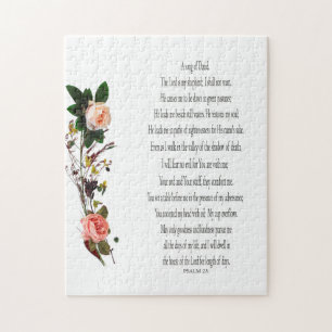 Psaume 23, Fleur Rose, Puzzle difficile