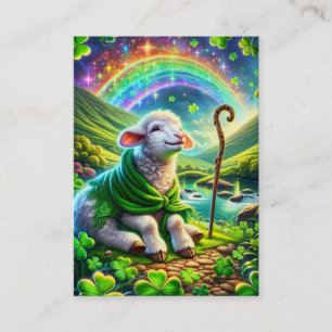Psaume 23 KJV Cartes - Agneau Serein