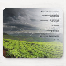 Psaume 23 & Tapis de souris Vignes
