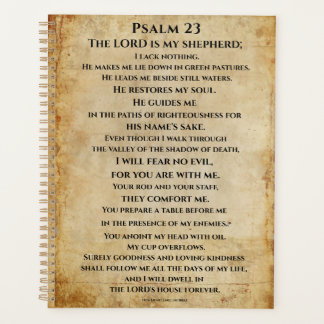 Psaume 23 { version NHEB.}