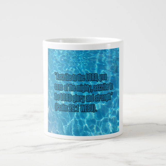 Psaume 29:1 WEBU Mug (Devant)