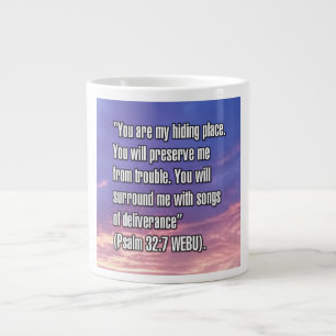 Psaume 32:7 WEBU Mug