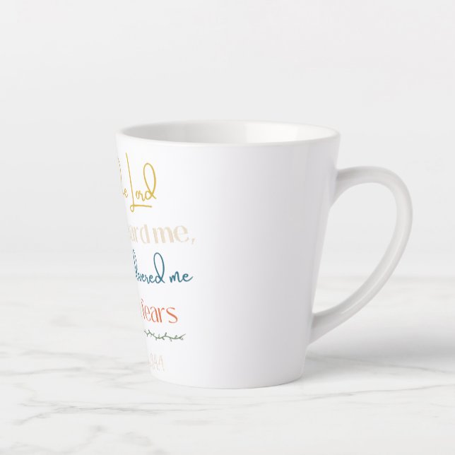 Psaume 34:4 Mug ! (Droite)