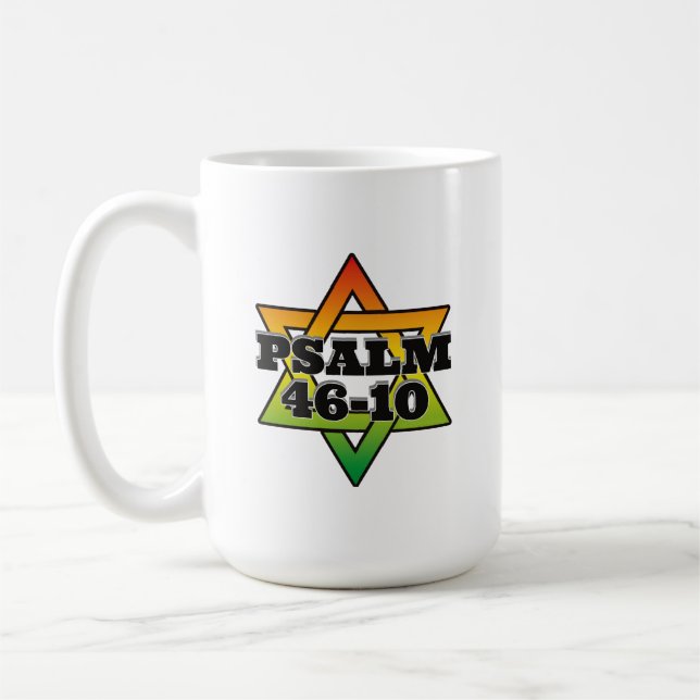 Psaume 46-10 - Mug classique (Gauche)