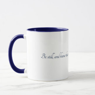 Psaume 46:10, (Style 2), Tasse Cadeau