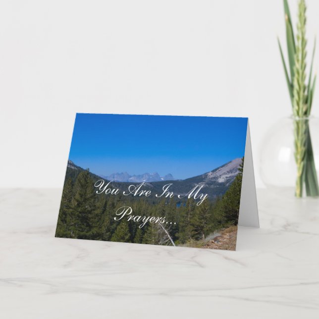 Psaume 46:3 Carte d'encouragement (Devant)