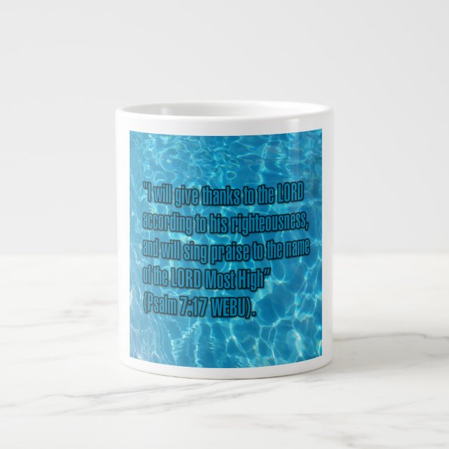 Psaume 7:17 WEBU Mug (Devant)