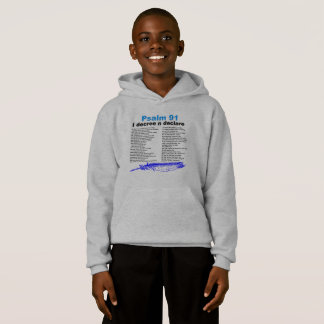 Psaume 91 Écritures Garçons Sweatshirt chrétien