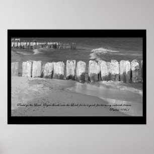 Psaumes 106:1 Poster