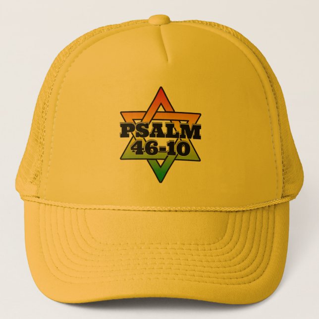 Psaumes 46-10 Casquette de camion (Devant)