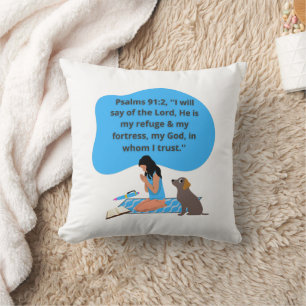 Psaumes 91 Accent Coussin