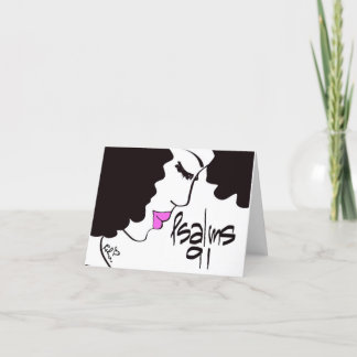 Psaumes 91 Carte d'encouragement