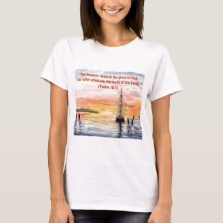 "Psaumes et T-shirt des couleurs pour aquarelle