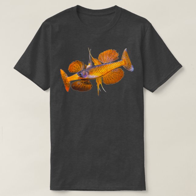 Pseudomugil Luminatus Dwarf Rainbowfish T-Shirt (Design Front)