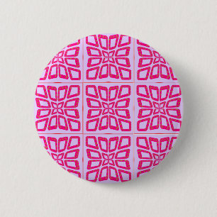 PSG Dots Pinched Tiles. 2 Inch Round Button