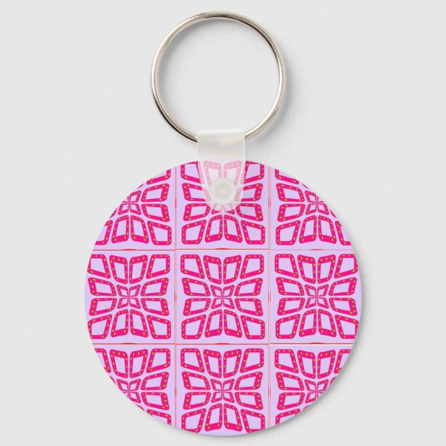 PSG Dots Pinched Tiles. Keychain (Front)